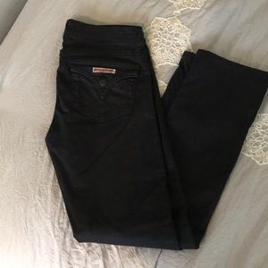 Hudson Cropped Black Pants Size 26